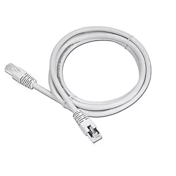 Кабель патч-корд U/UTP 5e кат. 1м BION BPC-U5E101-1M AWG 26 (7/0,16мм), CCA, многожильный, PVC, серый