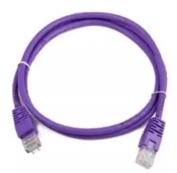 Кабель патч-корд U/UTP 5e кат. 5м BION BPC-U5E101-5M-VT AWG 26 (7/0,16мм), CCA, многожильный, PVC, фиолетовый