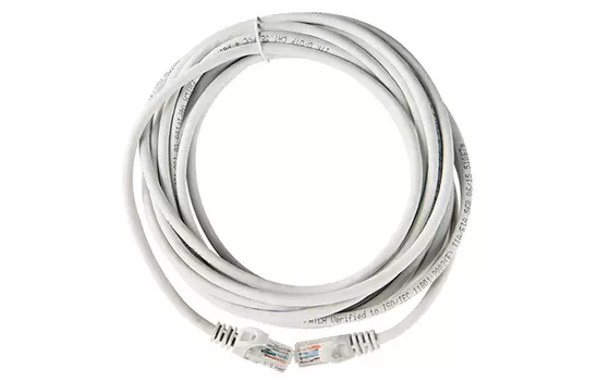 Кабель патч-корд U/UTP 5e кат. 1,5м. ITK PC01-C5EU-1M5 неэкр., RJ45/RJ45, PVC, серый