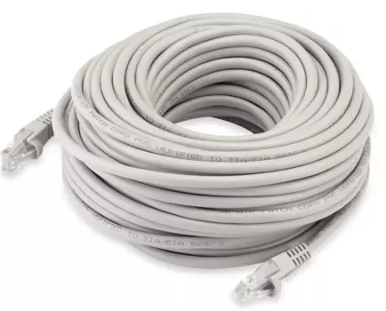 Кабель патч-корд U/UTP 5e кат. 25м Buro UTP-5E-25M-G-LSZH 4 пары серый RJ-45 (m)-RJ-45 (m) (2053023)