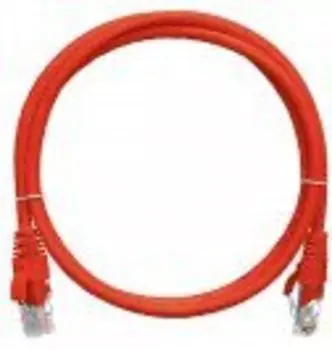 Кабель патч-корд U/UTP 5e кат. 1,5м. NikoMax NMC-PC4UD55B-015-RD 2хRJ45/8P8C, T568B, Molded, BC (чистая медь), PVC нг(А), красный
