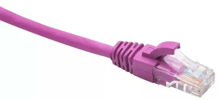 Кабель патч-корд U/UTP 5e кат. 1м Datarex DR-181707 LSZH нг(А)-HF 1,0 м, маджента