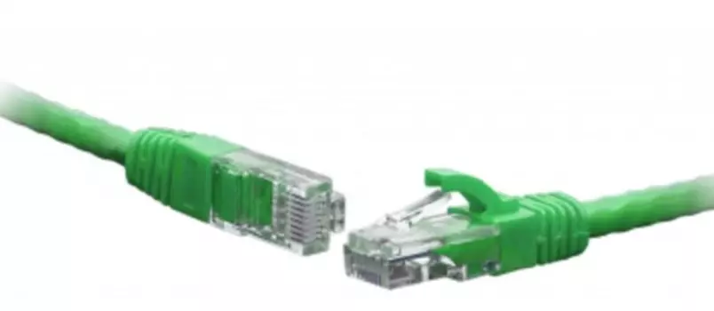 Кабель патч-корд U/UTP 5e кат. 2м SNR SNR-UU4-5E-020-LST-GN U/UTP 4-х парный cat.5e 2м LSZH standart зеленый