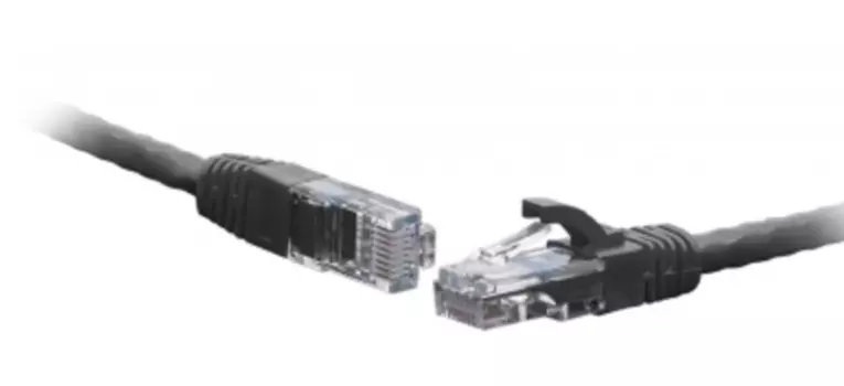 Кабель патч-корд U/UTP 5e кат. 5м SNR SNR-UU4-5E-050-LST-BK U/UTP 4-х парный cat.5e 5,0м. LSZH standart чёрный