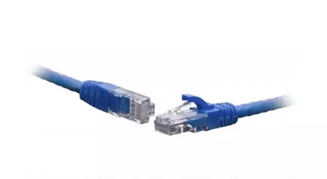 Кабель патч-корд U/UTP 5e кат. 2м SNR SNR-UU4-5E-020-LST-BL LSZH медь, синий