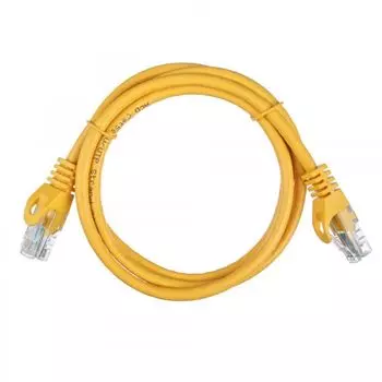 Кабель патч-корд U/UTP 5e кат. 1.5м ACD ACD-LPU5E-15Y 24AWG 4пары, 7/0.18мм CCA желтый (741470)