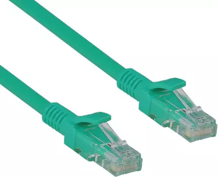 Кабель патч-корд U/UTP 6 кат. 0.5м Exegate UTP-RJ45-RJ45-C6-0,5M-GN EX282022RUS зеленый