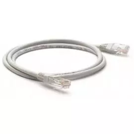 Кабель патч-корд U/UTP 6 кат. 2м AESP C6-175GY-2MB RJ45-RJ45, LSHF, серый