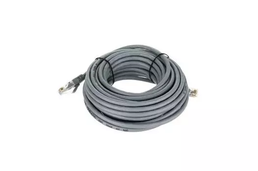 Кабель патч-корд U/UTP 6 кат. 20м Telecom NA102-UTP-C6-20M литой, серый