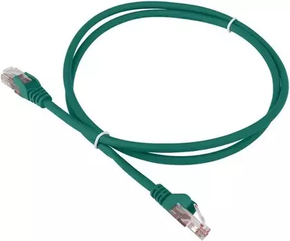 Кабель патч-корд U/UTP 6 кат. 5м Lanmaster LAN-PC45/U6-5.0-GN RJ45 - RJ45, 4 пары, зеленый, LSZH