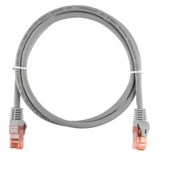 Кабель патч-корд U/UTP 6a кат. 0.5м NIKOMAX NMC-PC4UA55B-ES-005-C-GY Essential Line, 2хRJ45/8P8C, T568B, Molded, BC (чистая медь), 24AWG (7x0,175мм),