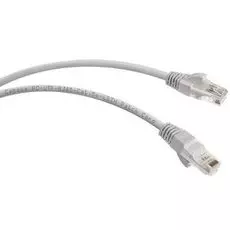 Кабель патч-корд U/UTP 5e кат. 10м. Cabeus PC-UTP-RJ45-Cat.5e-10m-LSZH неэкранированный, серый