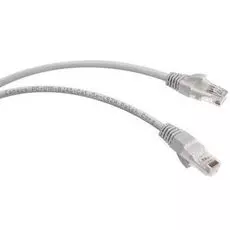 Кабель патч-корд U/UTP 5e кат. 15м. Cabeus PC-UTP-RJ45-Cat.5e-15m-LSZH неэкранированный, серый