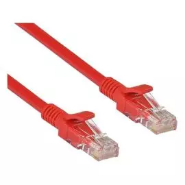 Кабель патч-корд U/UTP 5e кат. 1,5м. Exegate UTP-RJ45-RJ45-5e-1,5M-RD EX258670RUS красный