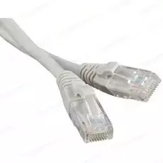 Кабель патч-корд U/UTP 5e кат. 1м. Rexant 18-1002 серый (10шт)
