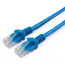 Кабель патч-корд U/UTP 5e кат. 20м. Cablexpert PP12-20M/B многожильный, синий