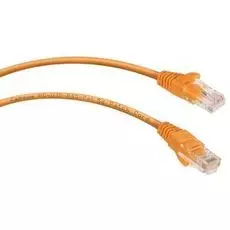 Кабель патч-корд U/UTP 5e кат. 2м. Cabeus PC-UTP-RJ45-Cat.5e-2m-OR неэкранированный, оранжевый