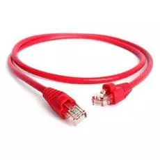 Кабель патч-корд U/UTP 5e кат. 30м GCR GCR-LNC04-30.0m , AWG24, RJ45, литой (Красный), пластик пакет