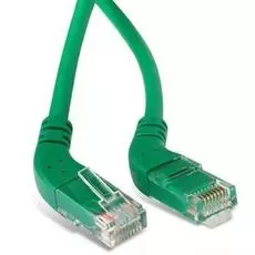 Кабель патч-корд UTP 5e кат. 3м. Hyperline PC-APM-UTP-RJ45/L45-RJ45/R45-C5e-3M-LSZH-GN