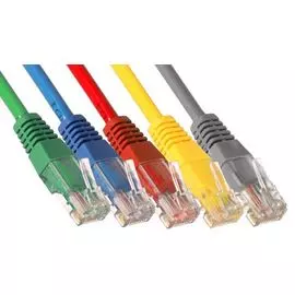 Кабель патч-корд U/UTP 5e кат. 3м. Exegate UTP-RJ45-RJ45-5e-3M-GN EX258678RUS зеленый