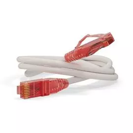 Кабель патч-корд U/UTP 5e кат. 3м Hyperline PC-LPM-UTP-RJ45-REV-RJ45-C5e-3M-LSZH-GY