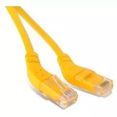 Кабель патч-корд U/UTP 5e кат. 5м Hyperline PC-APM-UTP-RJ45/L45-RJ45/R45-C5e-5M-LSZH-YL