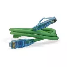 Кабель патч-корд U/UTP 6 кат. 0.3м Hyperline PC-LPM-UTP-RJ45-RJ45-C6-0.3M-LSZH-GN LSZH, зеленый