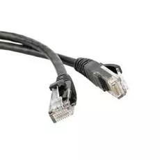 Кабель патч-корд U/UTP 6 кат. 10м Hyperline PC-LPM-UTP-RJ45-RJ45-C6-10M-LSZH-BK черный
