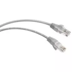 Кабель патч-корд U/UTP 6 кат. 2м Cabeus PC-UTP-RJ45-Cat.6-2m-LSZH неэкранированный, серый