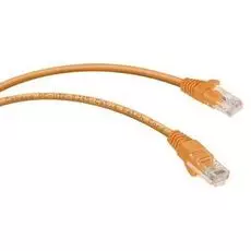 Кабель патч-корд U/UTP 6 кат. 5м Cabeus PC-UTP-RJ45-Cat.6-5m-OR неэкранированный, оранжевый