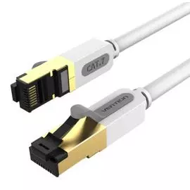 Кабель патч-корд Vention ICDHJ прямой SFTP cat.7 RJ45 - 5м, серый