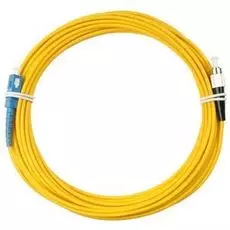 Патч-корд волоконно-оптический Cabeus FOP(s)-9-SC-FC-15m simplex SC-FC 9/125 sm 15м LSZH