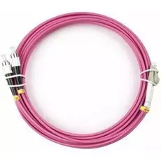 Патч-корд волоконно-оптический Cabeus FOP-50-OM4-LC-FC-5m duplex, LC-FC 50/125 mm OM4, 5м, LSZH