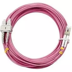 Патч-корд волоконно-оптический Cabeus FOP-50-OM4-LC-SC-20m duplex, LC-SC 50/125 mm OM4, 20м, LSZH