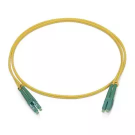 Кабель патч-корд волоконно-оптический Cabeus FOP(d)-9-LC/APC-LC/APC-5m duplex LC/APC-LC/APC 9/125 sm 5м LSZH