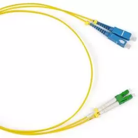 Кабель патч-корд волоконно-оптический Cabeus FOP(d)-9-LC/APC-SC/UPC-3m duplex LC/APC-SC/UPC 9/125 sm 3м LSZH