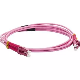 Кабель патч-корд волоконно-оптический Lanmaster LAN-2LC-2LC/OM4-2.0 дуплексный, LC/PC-LC/PC, OM4, LSZH, 2.0 м