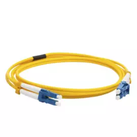 Кабель патч-корд волоконно-оптический Lanmaster LAN-2LC-2LC/SU-5.0 LSZH, дуплексный, LC/UPC-LC/UPC, SM, 5.0 м
