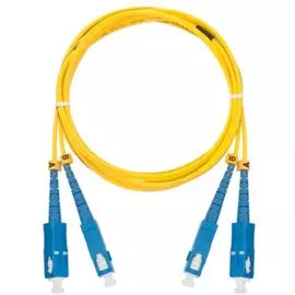 Кабель патч-корд волоконно-оптический Rexant 50-2012 (SM), 9/125 (OS2), SC/UPC-SC/UPC, (Duplex), LSZH, 2м
