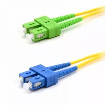 Кабель патч-корд волоконно-оптический Rexant 50-2857-1 (SM), 9/125 (OS2), SC/APC-FC/UPC, (Duplex), PVC, 5м