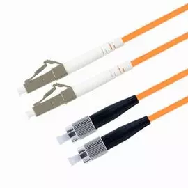 Кабель патч-корд волоконно-оптический TELCORD ШОС-2x3.0-DFC/P-DLC/P-MM50-5.0м-LSZH-OR