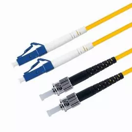 Кабель патч-корд волоконно-оптический TELCORD ШОС-2x3.0-DLC/U-DST/U-SM-2.0м-LSZH-YL