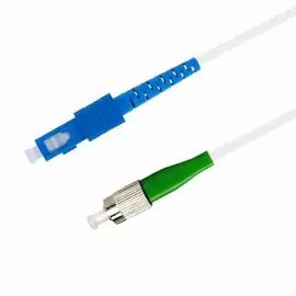 Патч-корд волоконно-оптический TELCORD ШОС-3.0-FC/A-SC/U-SM(A1)-150м-LSZH-WH simplex FC/APC-SC/UPC, SM 9/125 (G657A1), 3.0 мм, LSZH, 150м