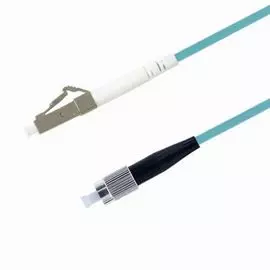 Кабель патч-корд волоконно-оптический TELCORD ШОС-3.0-FC/P-LC/P-MM503-0.5м-LSZH-AQ