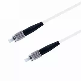 Патч-корд волоконно-оптический TELCORD ШОС-3.0-FC/U-FC/U-SM(A1)-20м-LSZH-WH simplex FC/UPC-FC/UPC, SM 9/125 (G657A1), 3.0 мм, LSZH, 20м