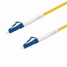 Патч-корд волоконно-оптический TELCORD ШОС-3.0-LC/U-LC/U-SM-3м-LSZH-YL simplex LC/UPC-LC/UPC, SM 9/125 (G652D), 3.0 мм, LSZH, 3м