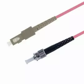 Патч-корд волоконно-оптический TELCORD ШОС-3.0-SC/U-ST/U-MM504-2м-LSZH-MG simplex SC/UPC-ST/UPC, MM