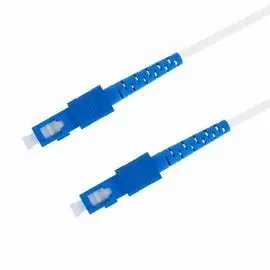 Патч-корд волоконно-оптический TELCORD ШОС-3.0-SC/U-SC/U-SM(A1)-20м-LSZH-WH simplex SC/UPC-SC/UPC, SM 9/125 (G657A1), 3.0 мм, LSZH, 20м