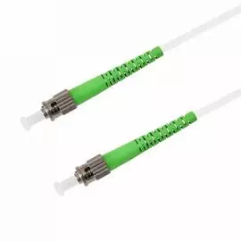 Патч-корд волоконно-оптический TELCORD ШОС-3.0-ST/A-ST/A-SM(A1)-150м-LSZH-WH simplex ST/APC-ST/APC, SM 9/125 (G657A1), 3.0 мм, LSZH, 150м