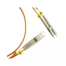 Патч-корд волоконно-оптический TopLAN DPC-TOP-OM4-LC/P-LC/P-5.0 , дуплексный, LC/PC-LC/PC, OM4 MM 50/125, 5.0 м